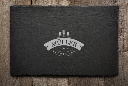 Servierplatte Schiefertafel Nr. 9
